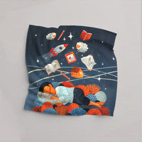 How to Raise Your Child Silk Scarves featuring June Digan