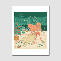 Dani Go Pagmaya Art Print Looking for Juan