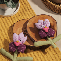 Hardin Floral Brooches by Pergy Acuña