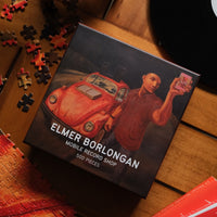 Mobile Record Shop by Elmer Borlongan - Framed Puzzle Edition