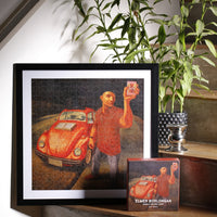 Mobile Record Shop by Elmer Borlongan - Framed Puzzle Edition