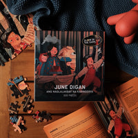 Ang Naglalakbay na Karinderya by June Digan - Framed Puzzle Edition