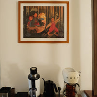 Ang Naglalakbay na Karinderya by June Digan - Framed Puzzle Edition