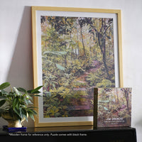 Fern Path (Pinto Arboretum) by Jim Orencio - Framed Puzzle Edition