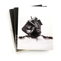Kevin Roque's Quaderno notebooks stack with Casa notebook on top