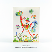 Rocking Horse Notebook Front Cover and Artwork Details