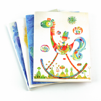 Beth Parrocha's Quaderno notebooks stack with Rocking Horse on top