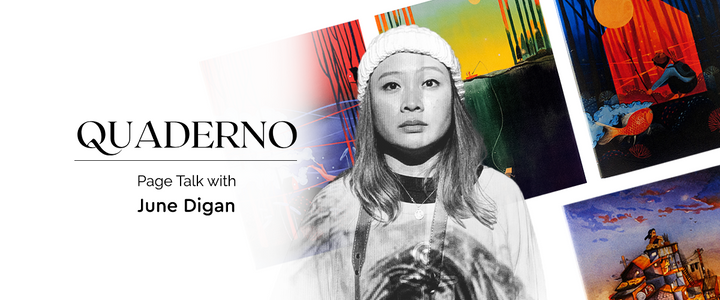 Quaderno: Page Talk with June Digan