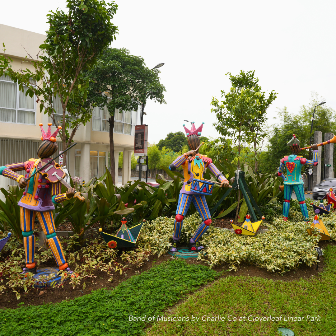 'Band of Musicians' Fan by Charlie Co