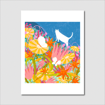 Jamie Bauza Art Print Pagmaya A New Friend I