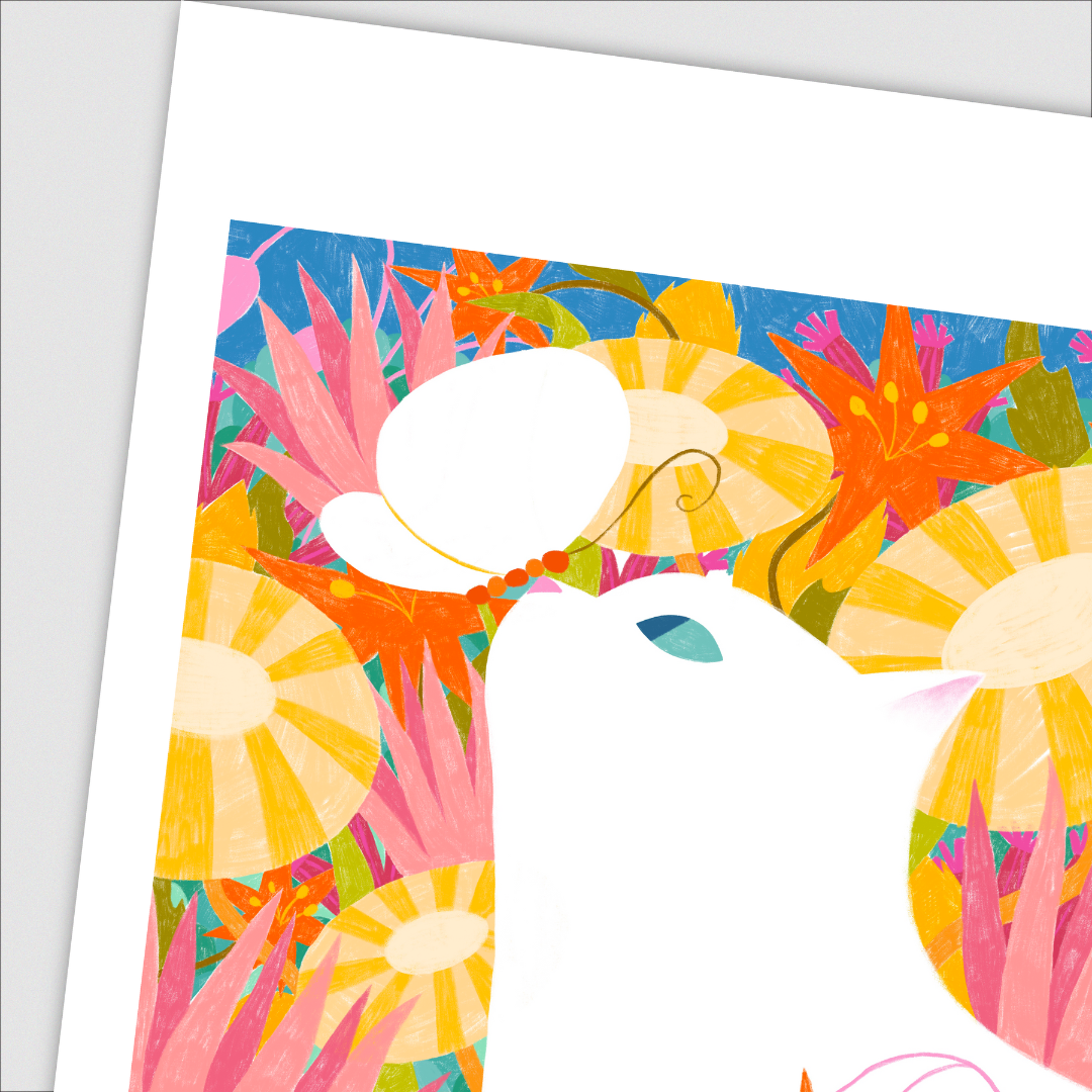 Jamie Bauza Art Print Pagmaya A New Friend I