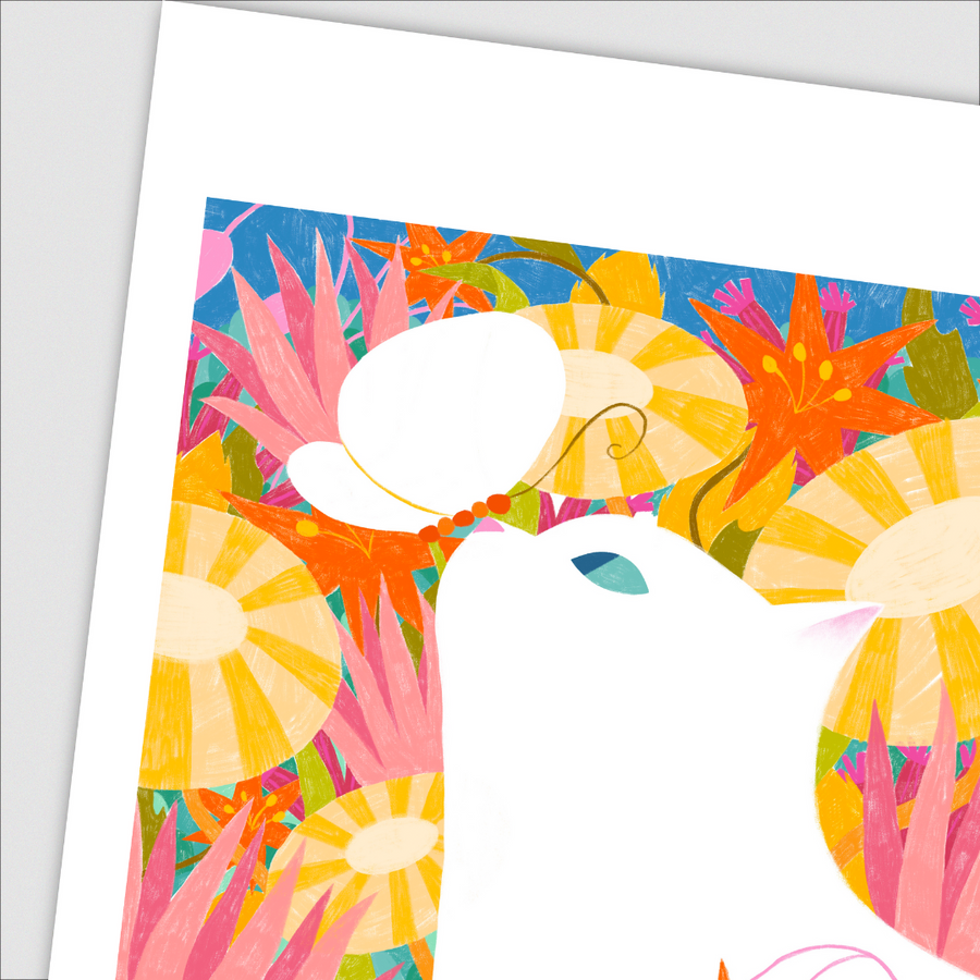 Jamie Bauza Art Print Pagmaya A New Friend I