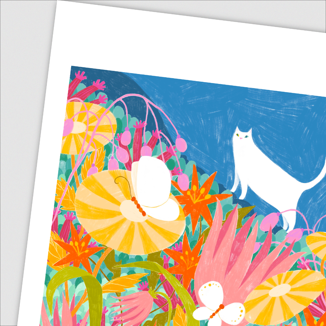 Jamie Bauza Art Print Pagmaya A New Friend