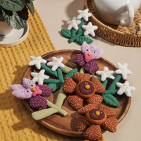 Hardin Floral Brooches by Pergy Acuña