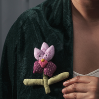 Hardin Floral Brooches by Pergy Acuña