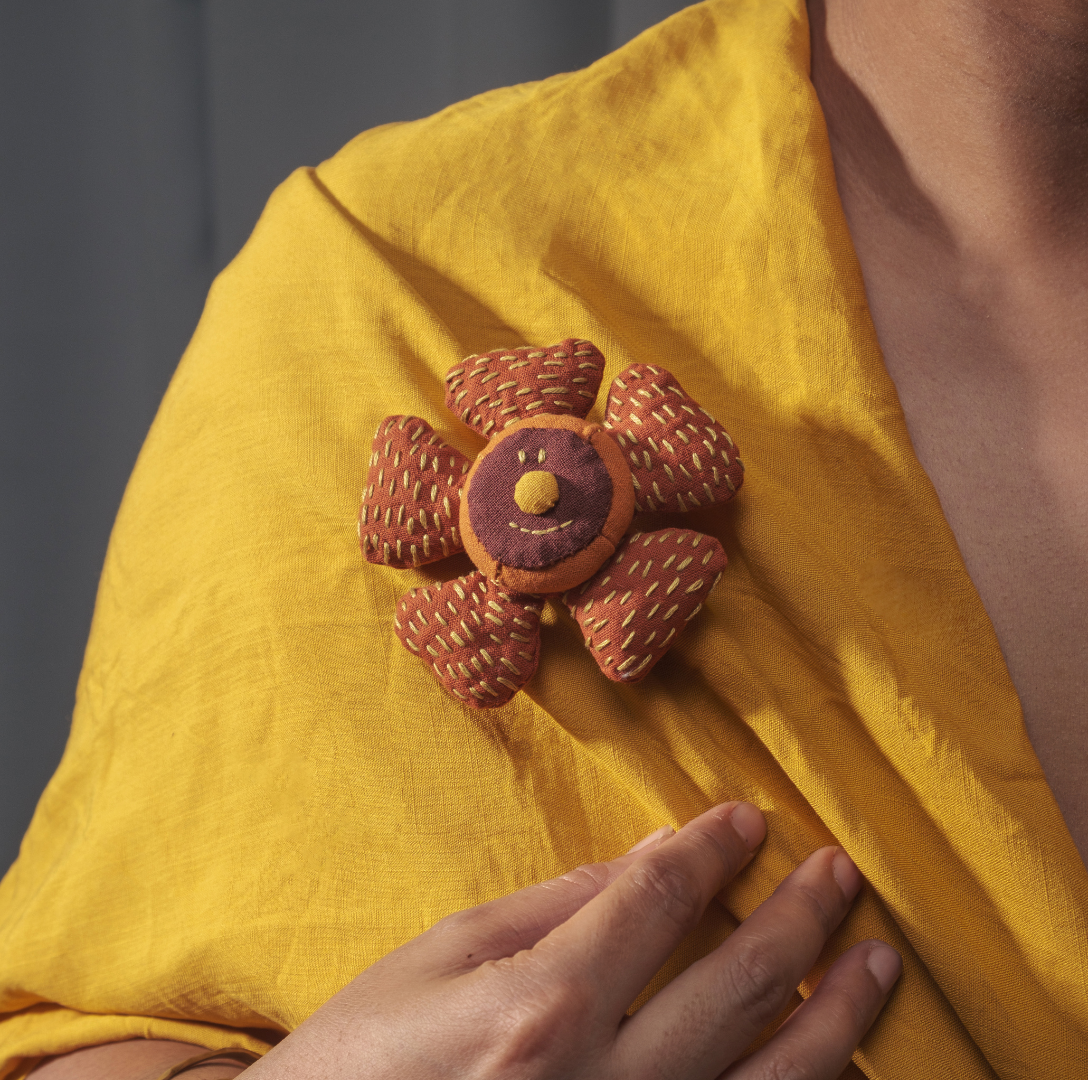 Hardin Floral Brooches by Pergy Acuña