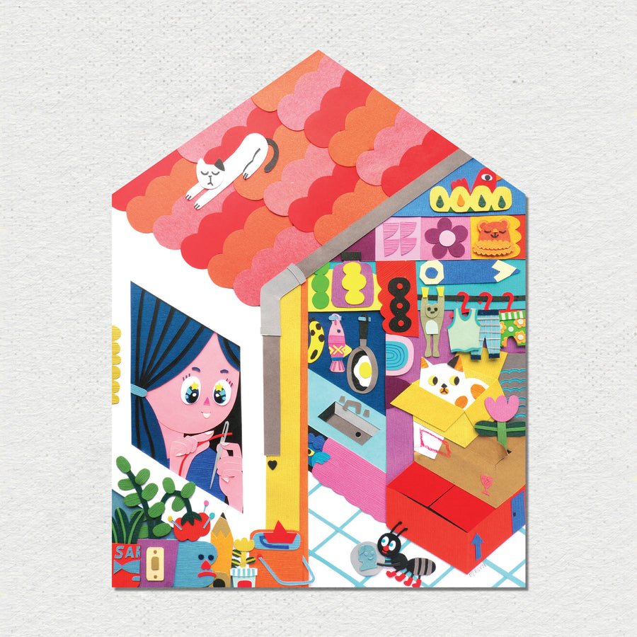 AT HOME Postcard Box Set by Ang INK