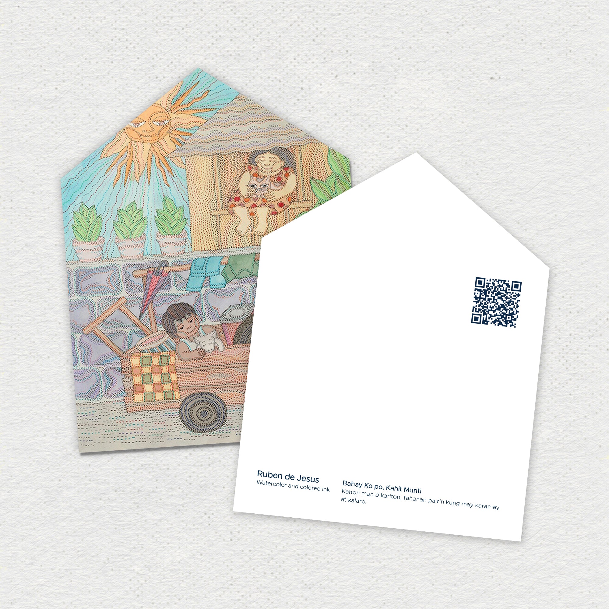AT HOME Postcard Box Set by Ang INK Looking for Juan