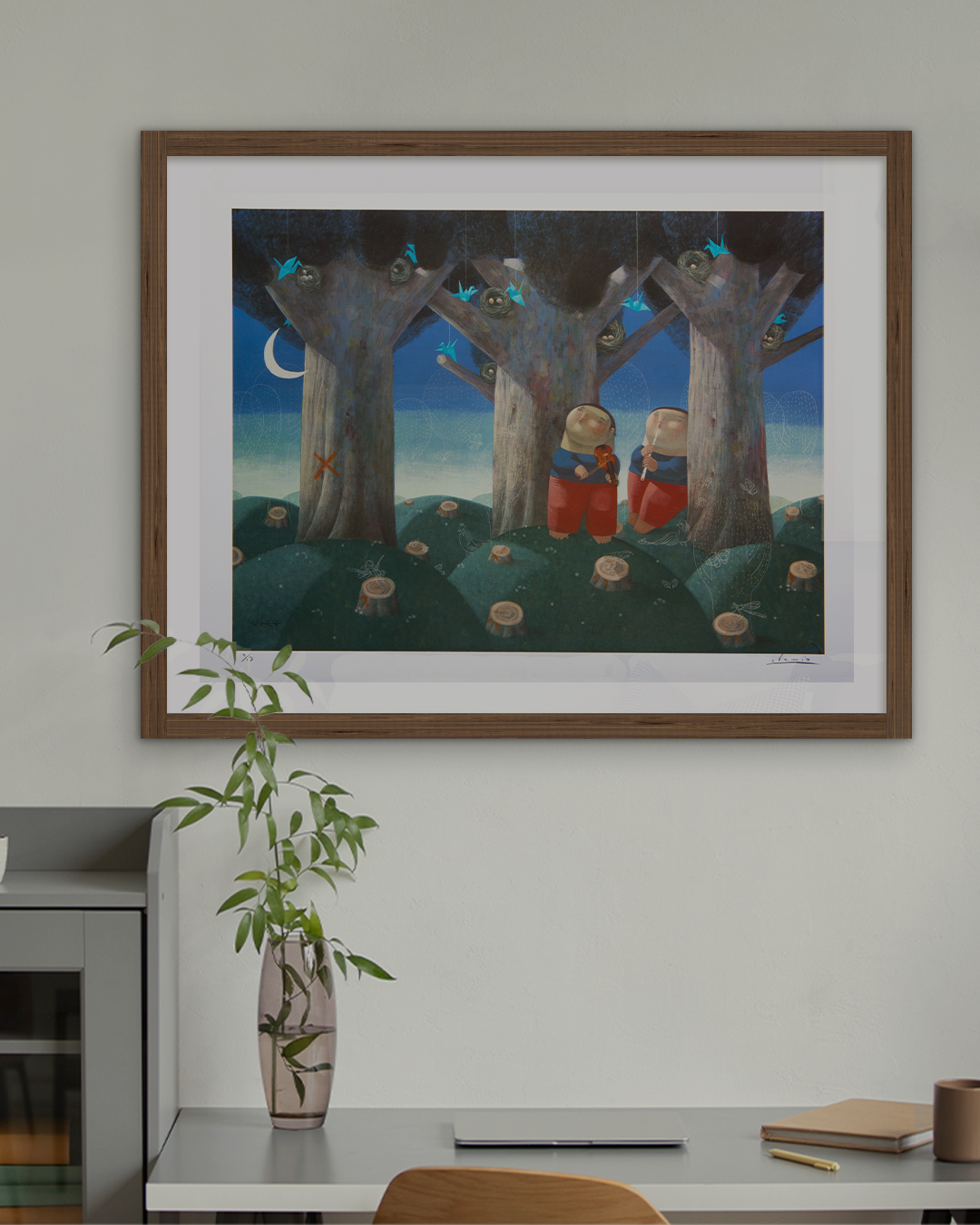Trees Sonata by Roel Obemio (Signed Archival Print)