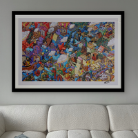 Building Stories by Japs Antido (Signed Archival Print)