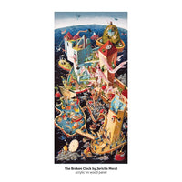 The Broken Clock by Jericho Moral - Framed Puzzle Edition