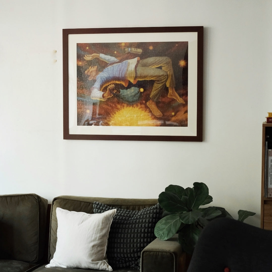 Star Gatherer by Mark Justiniani - Framed Puzzle Edition