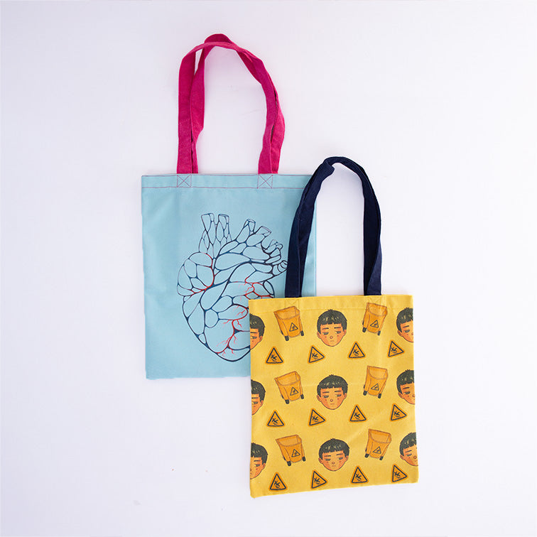 'Heart' Tote Bag by Leeroy New