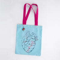 'Heart' Tote Bag by Leeroy New