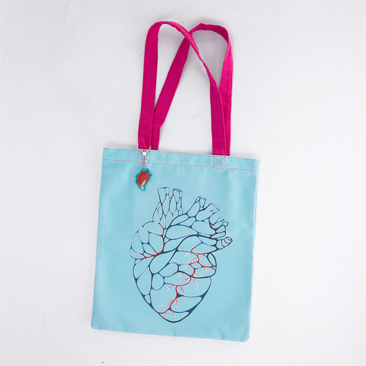 'Heart' Tote Bag by Leeroy New