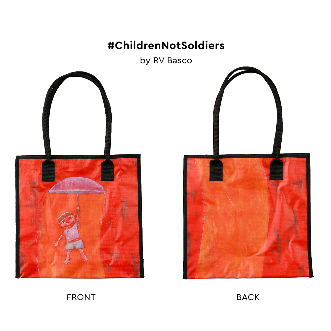 Upcycled Art Tote Bags