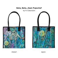 Upcycled Art Tote Bags