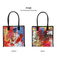 Upcycled Art Tote Bags