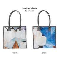 Upcycled Art Tote Bags