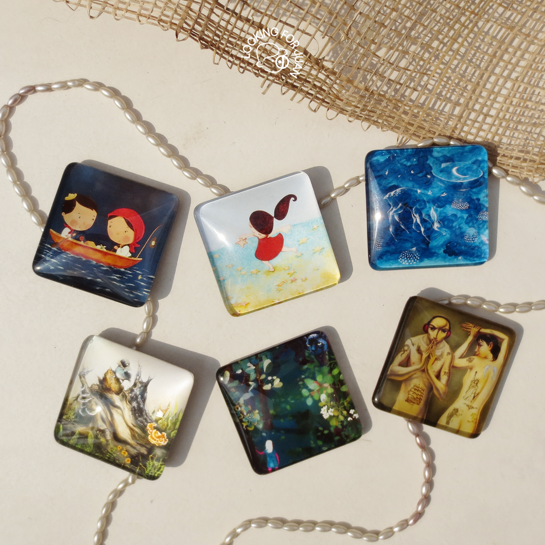 Art Glass Magnets