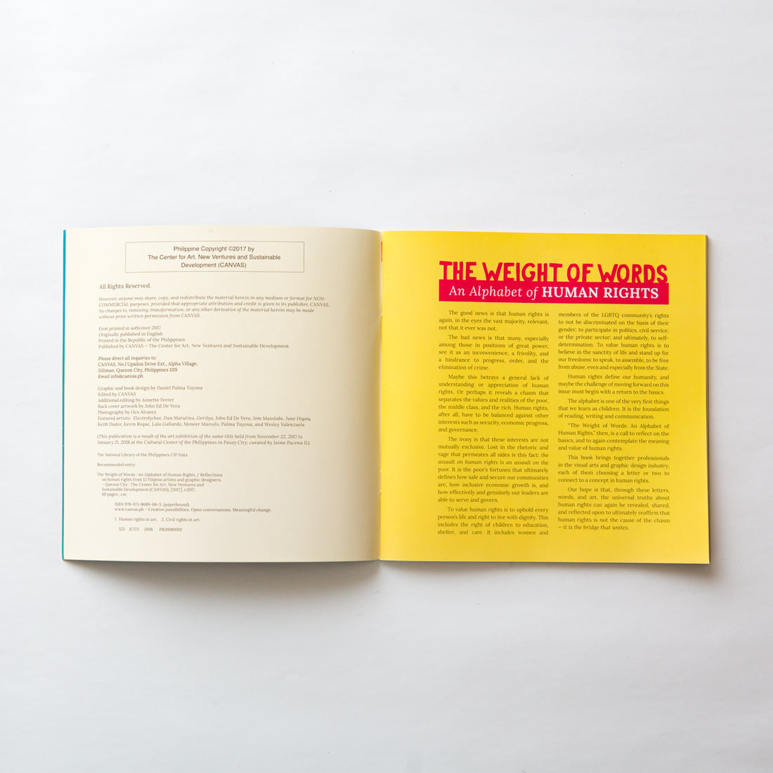 The Weight of Words: An Alphabet on Human Rights
