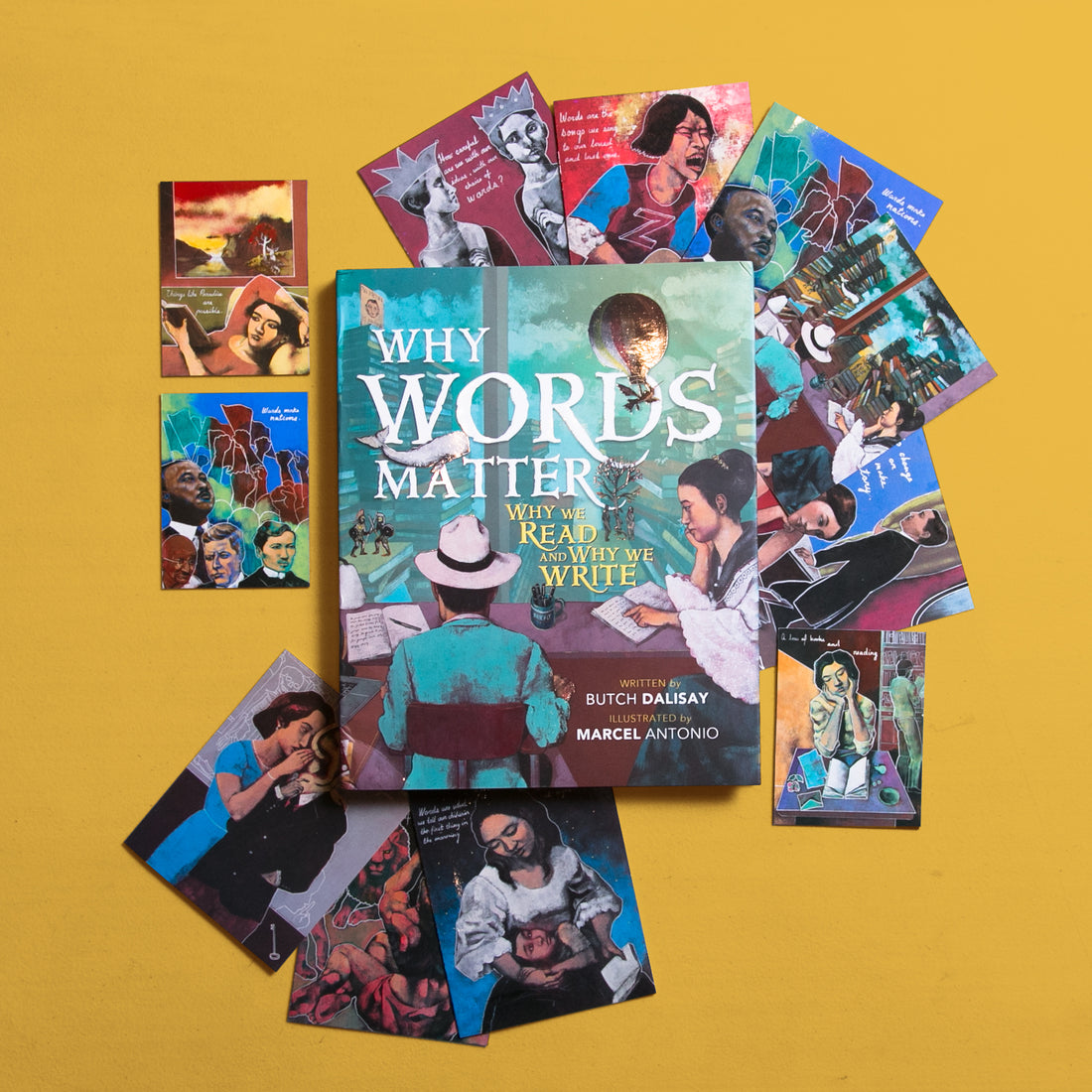 Why Words Matter + Magnets with FREE Art Cards